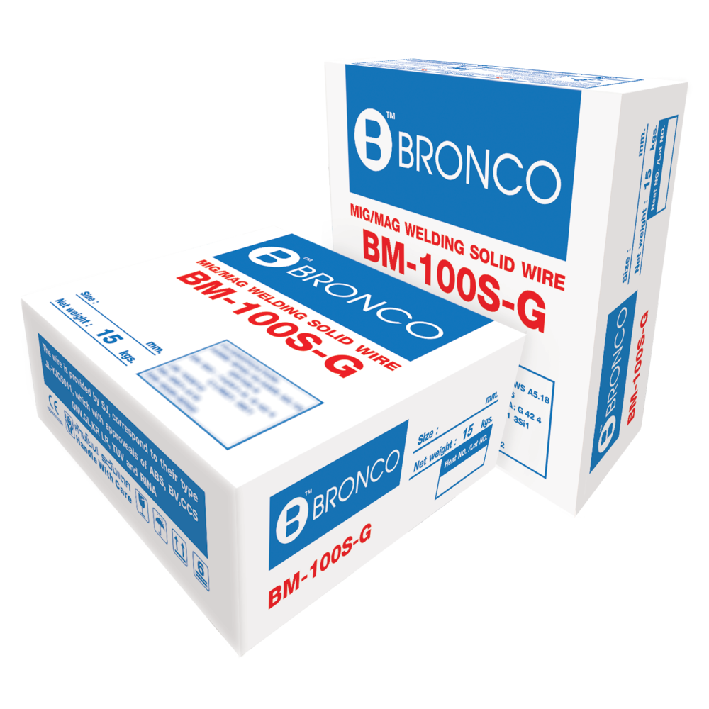 ลวดเชื่อม MIG BRONCO BM-100S-G (GMAW)