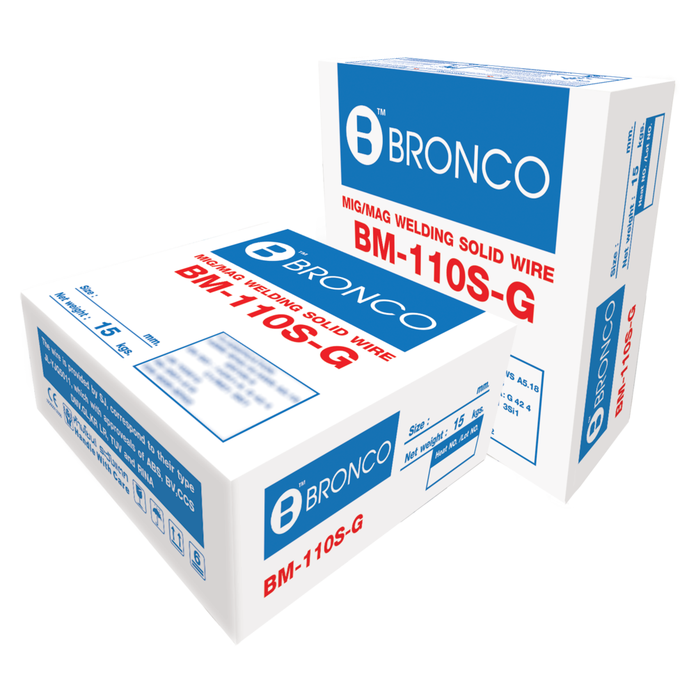 ลวดเชื่อม MIG BRONCO BM-110S-G (GMAW)